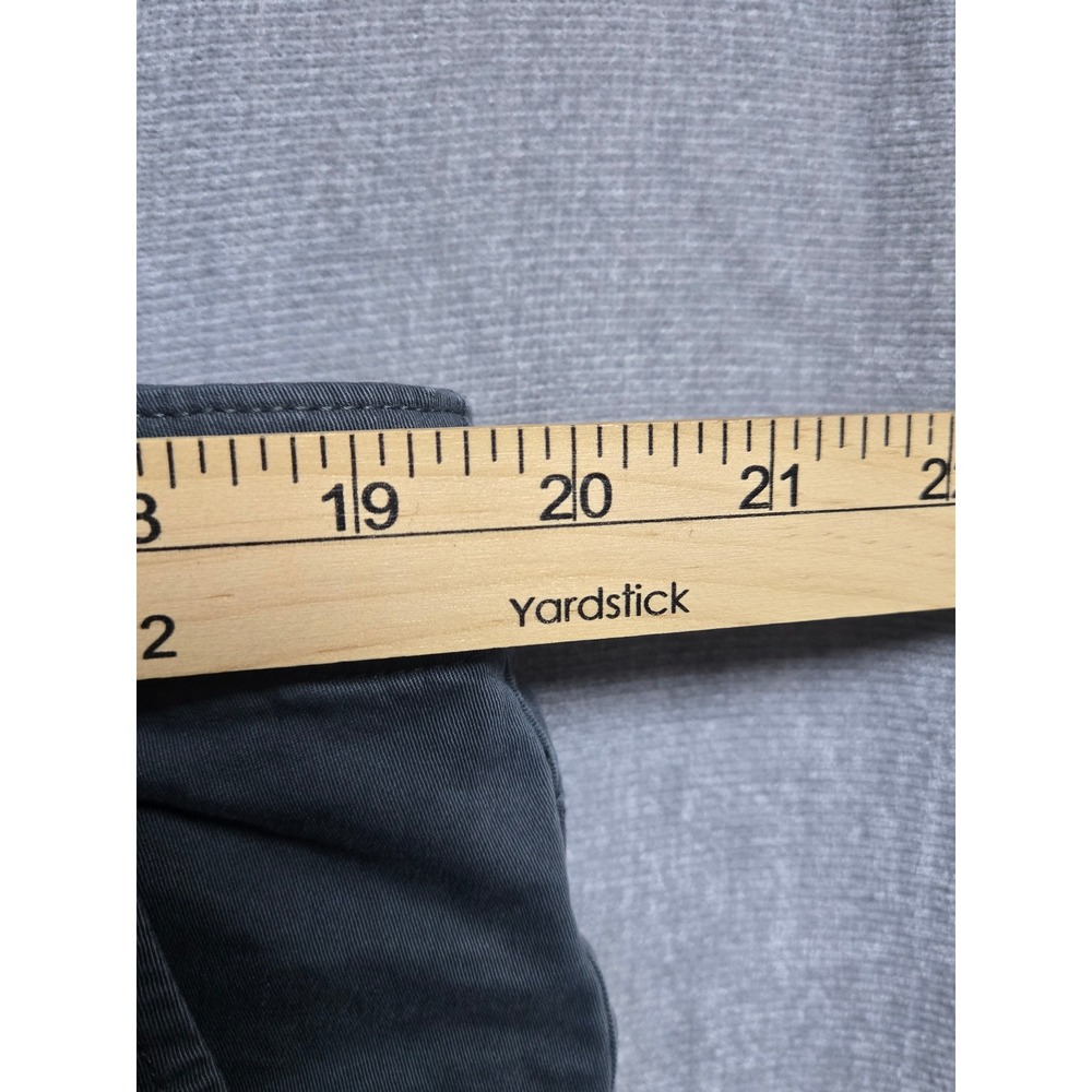 Chubbies Everywear Stretch Chino Shorts Mens 40 Dark Gray Charcoal Flat Front - Picture 2 of 8